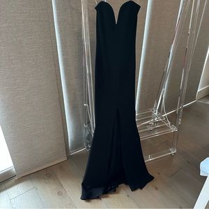 Black Nookie Strapless Dress